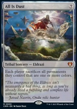 All Is Dust⁣ - Commander Masters: Extras⁣ (Mythic)⁣ [800]