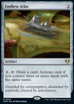 Endless Atlas⁣ - Commander Masters: Extras⁣ (Rare)⁣ [947]