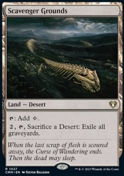 Scavenger Grounds⁣ - Commander Masters: Extras⁣ (Rare)⁣ [1027]