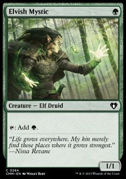 Elvish Mystic⁣ - Commander Masters⁣ (Common)⁣ [284]