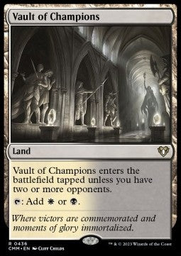 Vault of Champions⁣ - Commander Masters⁣ (Rare)⁣ [436]