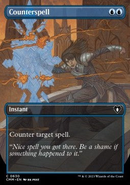 Counterspell⁣ - Commander Masters: Extras⁣ (Common)⁣ [630]