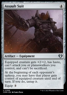 Assault Suit⁣ - Commander Masters⁣ (Uncommon)⁣ [369]