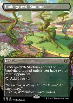 Undergrowth Stadium (V.2)⁣ - Commander Masters: Extras⁣ (Rare)⁣ [666]