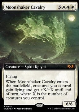 Moonshaker Cavalry - Wilds of Eldraine: Extras (Mythic) [XWOE-325]