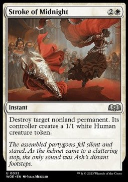 Stroke of Midnight⁣ - Wilds of Eldraine⁣ (Uncommon)⁣ [33]
