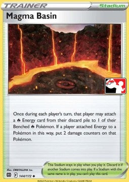 Magma Basin⁣ - Play! Pokémon Prize Pack Series Three⁣ (Promo)⁣ [BRS 144]