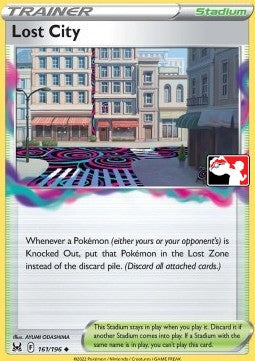 Lost City⁣ - Play! Pokémon Prize Pack Series Three⁣ (Promo)⁣ [LOR 161]