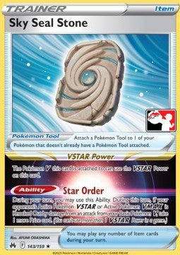 Sky Seal Stone⁣ - Play! Pokémon Prize Pack Series Three⁣ (Promo)⁣ [CRZ 143]