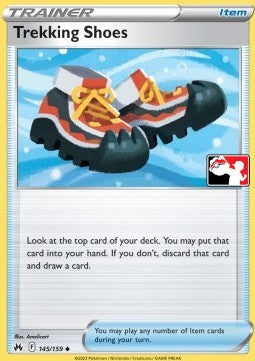 Trekking Shoes⁣ - Play! Pokémon Prize Pack Series Three⁣ (Promo)⁣ [CRZ 145]