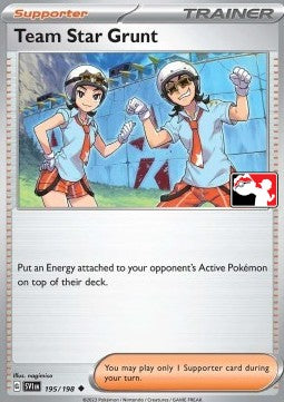 Team Star Grunt⁣ - Play! Pokémon Prize Pack Series Three⁣ (Promo)⁣ [SVI 195]