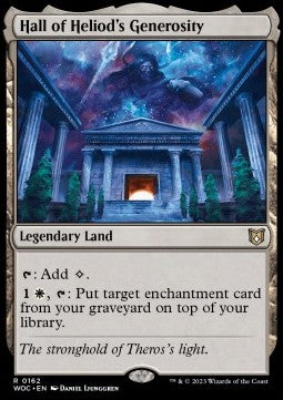 Hall of Heliod's Generosity⁣ - Commander: Wilds of Eldraine⁣ (Rare)⁣ [162]