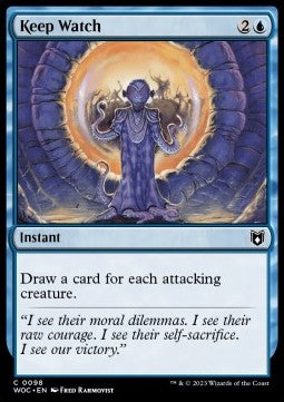 Keep Watch⁣ - Commander: Wilds of Eldraine⁣ (Common)⁣ [98]