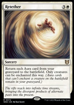 Retether - Commander: Wilds of Eldraine (Rare) [WOC-72]