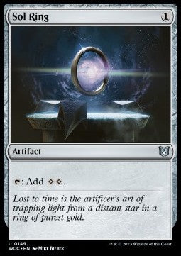 Sol Ring⁣ - Commander: Wilds of Eldraine⁣ (Uncommon)⁣ [149]
