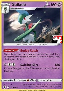 Gallade⁣ - Play! Pokémon Prize Pack Series Three⁣ (Promo)⁣ [ASR 062]
