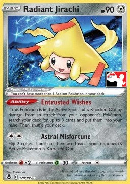 Radiant Jirachi⁣ - Play! Pokémon Prize Pack Series Three⁣ (Promo)⁣ [SIT 120]