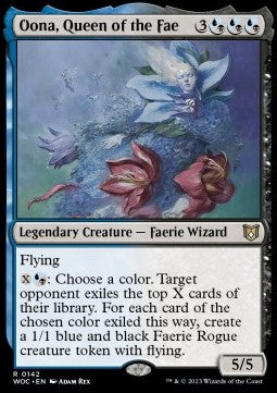 Oona, Queen of the Fae⁣ - Commander: Wilds of Eldraine⁣ (Rare)⁣ [142]
