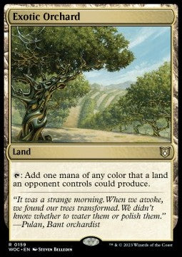 Exotic Orchard⁣ - Commander: Wilds of Eldraine⁣ (Rare)⁣ [159]