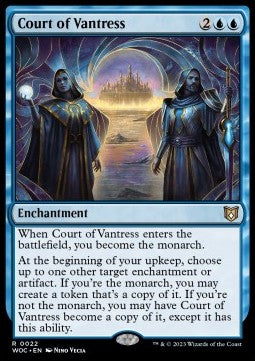 Court of Vantress⁣ - Commander: Wilds of Eldraine⁣ (Rare)⁣ [22]