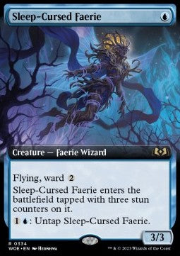 Sleep-Cursed Faerie⁣ - Wilds of Eldraine: Extras⁣ (Rare)⁣ [334]