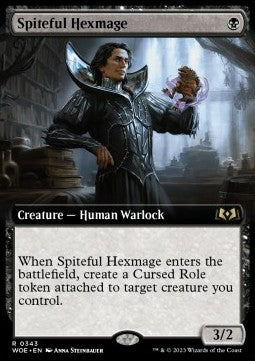 Spiteful Hexmage⁣ - Wilds of Eldraine: Extras⁣ (Rare)⁣ [343]
