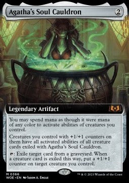 Agatha's Soul Cauldron⁣ - Wilds of Eldraine: Extras⁣ (Mythic)⁣ [366]