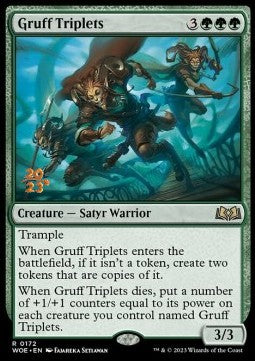 Gruff Triplets (V.1)⁣ - Wilds of Eldraine: Promos⁣ (Rare)⁣ [172]