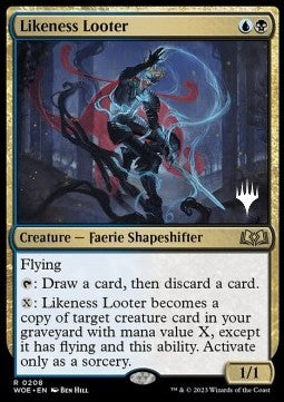 Likeness Looter (V.2)⁣ - Wilds of Eldraine: Promos⁣ (Rare)⁣ [208]
