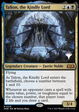 Talion, the Kindly Lord (V.2)⁣ - Wilds of Eldraine: Promos⁣ (Mythic)⁣ [215]