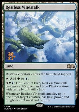 Restless Vinestalk (V.1)⁣ - Wilds of Eldraine: Promos⁣ (Rare)⁣ [261]