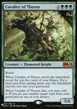 Cavalier of Thorns⁣ - The List⁣ (Mythic)⁣ [167]
