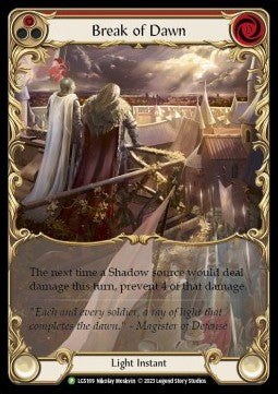 Break of Dawn (Red) (Extended Art Rainbow Foil)⁣ - LGS Promos⁣ (Promo)⁣ [169]