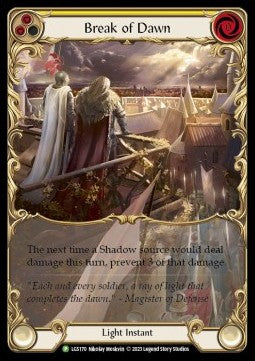 Break of Dawn (Yellow) (Extended Art Rainbow Foil)⁣ - LGS Promos⁣ (Promo)⁣ [170]