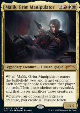 Malik, Grim Manipulator - Universes Within (Mythic) [SLX-23]