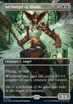 Archangel of Thune - Secret Lair Commander Deck: Angels: They're Just Like Us but Cooler (Mythic) [SLDACW-1337]