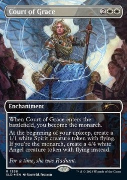 Court of Grace - Secret Lair Commander Deck: Angels: They're Just Like Us but Cooler (Rare) [SLDACW-1338]