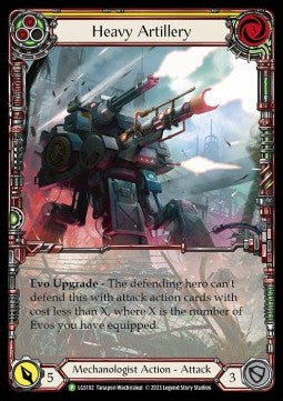 Heavy Artillery (Yellow) (Extended Art Rainbow Foil)⁣ - LGS Promos⁣ (Promo)⁣ [192]