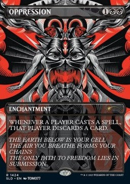 Oppression⁣ - Secret Lair Drop Series: Fall Superdrop 2023⁣ (Rare)⁣ [1424]