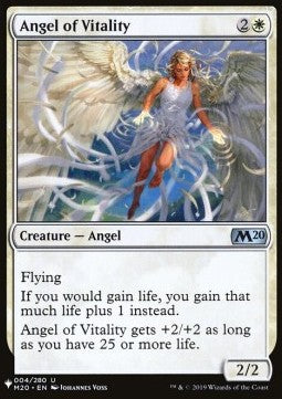 Angel of Vitality⁣ - Secret Lair Commander Deck: Angels: They're Just Like Us but Cooler⁣ (Uncommon)