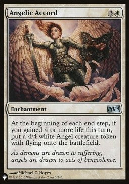 Angelic Accord - Secret Lair Commander Deck: Angels: They're Just Like Us but Cooler (Uncommon)