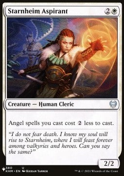 Starnheim Aspirant⁣ - Secret Lair Commander Deck: Angels: They're Just Like Us but Cooler⁣ (Uncommon)