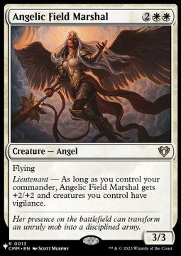 Angelic Field Marshal - Secret Lair Commander Deck: Angels: They're Just Like Us but Cooler (Rare)
