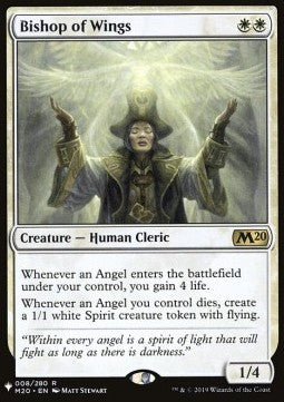 Bishop of Wings - Secret Lair Commander Deck: Angels: They're Just Like Us but Cooler (Rare)