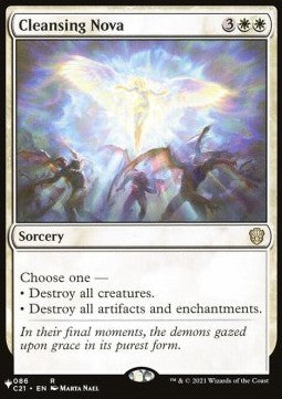 Cleansing Nova⁣ - Secret Lair Commander Deck: Angels: They're Just Like Us but Cooler⁣ (Rare)