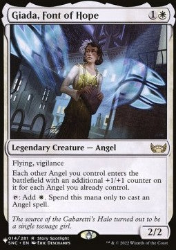 Giada, Font of Hope⁣ - Secret Lair Commander Deck: Angels: They're Just Like Us but Cooler⁣ (Rare)