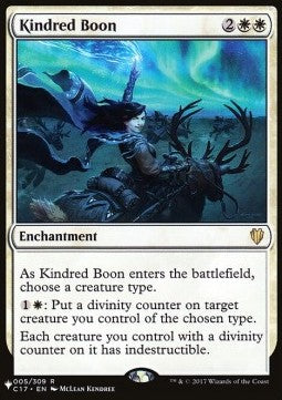 Kindred Boon⁣ - Secret Lair Commander Deck: Angels: They're Just Like Us but Cooler⁣ (Rare)