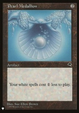 Pearl Medallion⁣ - Secret Lair Commander Deck: Angels: They're Just Like Us but Cooler⁣ (Rare)