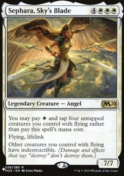 Sephara, Sky's Blade⁣ - Secret Lair Commander Deck: Angels: They're Just Like Us but Cooler⁣ (Rare)