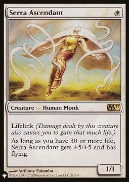Serra Ascendant⁣ - Secret Lair Commander Deck: Angels: They're Just Like Us but Cooler⁣ (Rare)